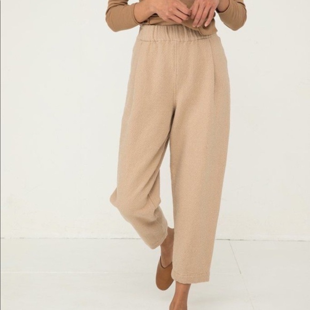 Elizabeth Suzann Andy Trouser in wool Charcoal XS Regular.